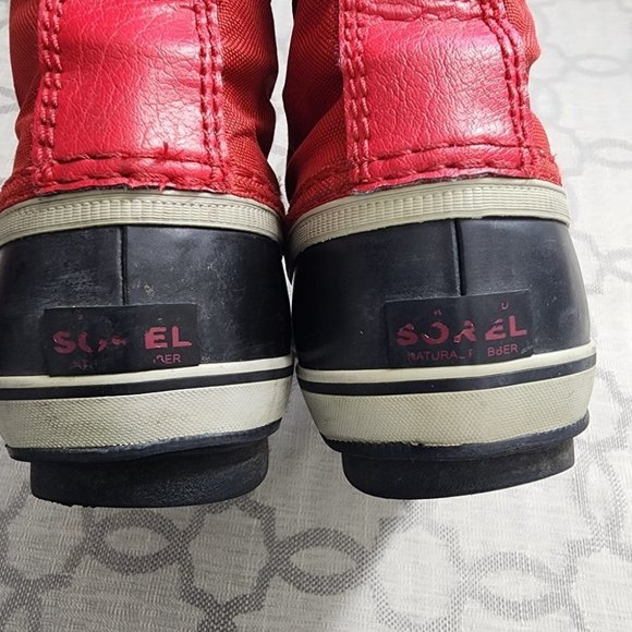 Sorel Rubber/ Fabric Waterproof Winter Boots Kid's Size 3 - Picture 6 of 12
